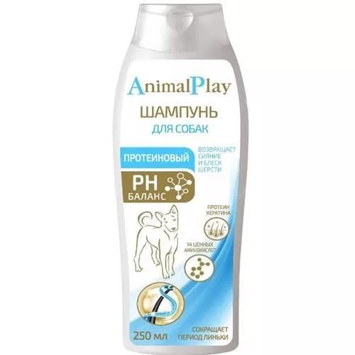 Animal Play Шампунь протеиновый для собак всех пород 250мл