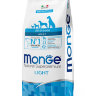 Monge Dog Speciality Light корм для собак всех пород низкокалорийный лосось с рисом
