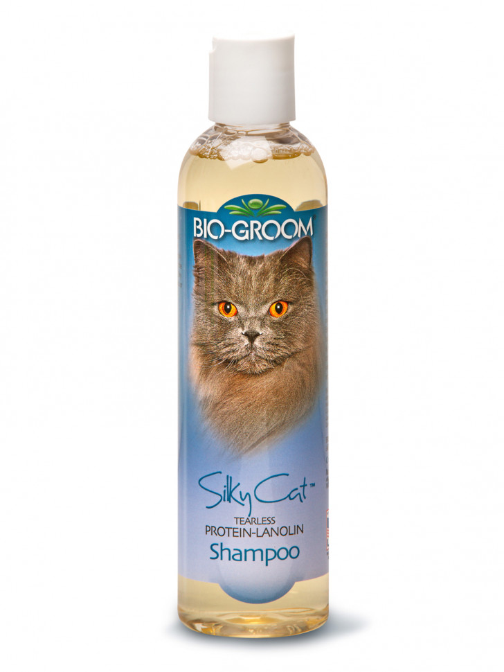 Bio-Groom Silky Cat Shampoo кондиционирующий шампунь для кошек с протеином и ланолином 237 мл