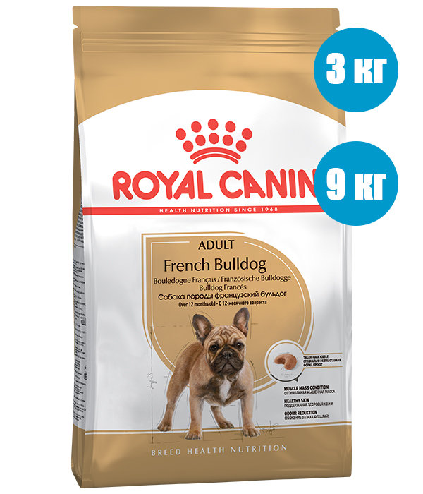 Royal Canin Adult French Bulldog Корм для собак породы Французский Бульдог