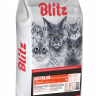 Blitz Adult Корм с домашней птицей для взрослых кошек 