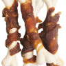 Мнямс лакомство для собак ассорти кальцинированные косточки с куриным и утиным мясом 340 г