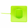 Миска SuperDesign дорожная, силиконовая, зеленая