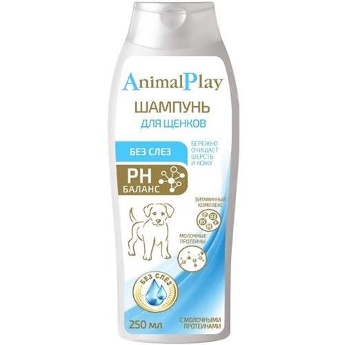 Animal Play Шампунь протеиновый ''Без слез'' для щенков 250мл