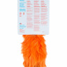 West Paw Zogoflex Rowdies игрушка плюшевая для собак Custer 10 см оранжевая