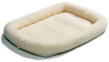 MidWest лежанка Pet Bed флисовая 60х45 см белая