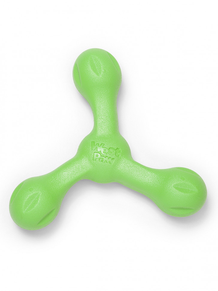 West Paw Zogoflex игрушка для собак перетяжка Skamp 22 см зеленая