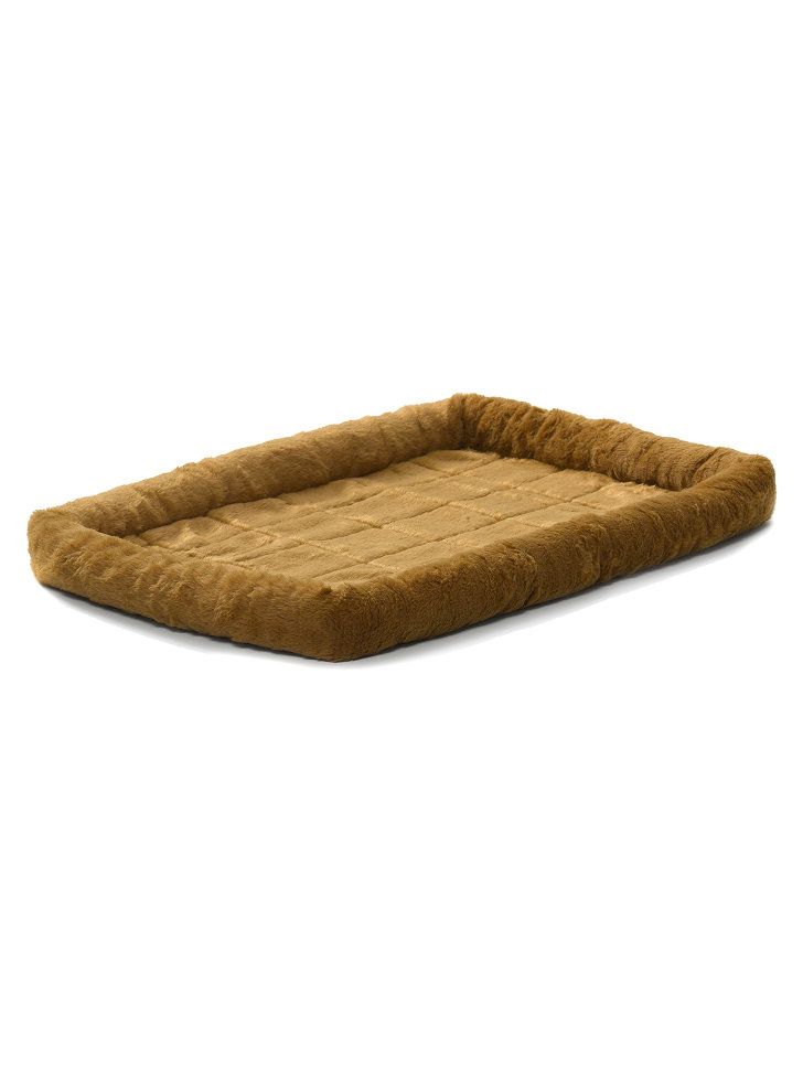 MidWest лежанка Pet Bed меховая 107х67 см коричневая