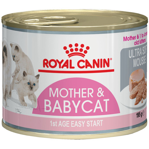 Royal Canin Mother & Babycat Мусс для котят, беременных и кормящих кошек 195 гр