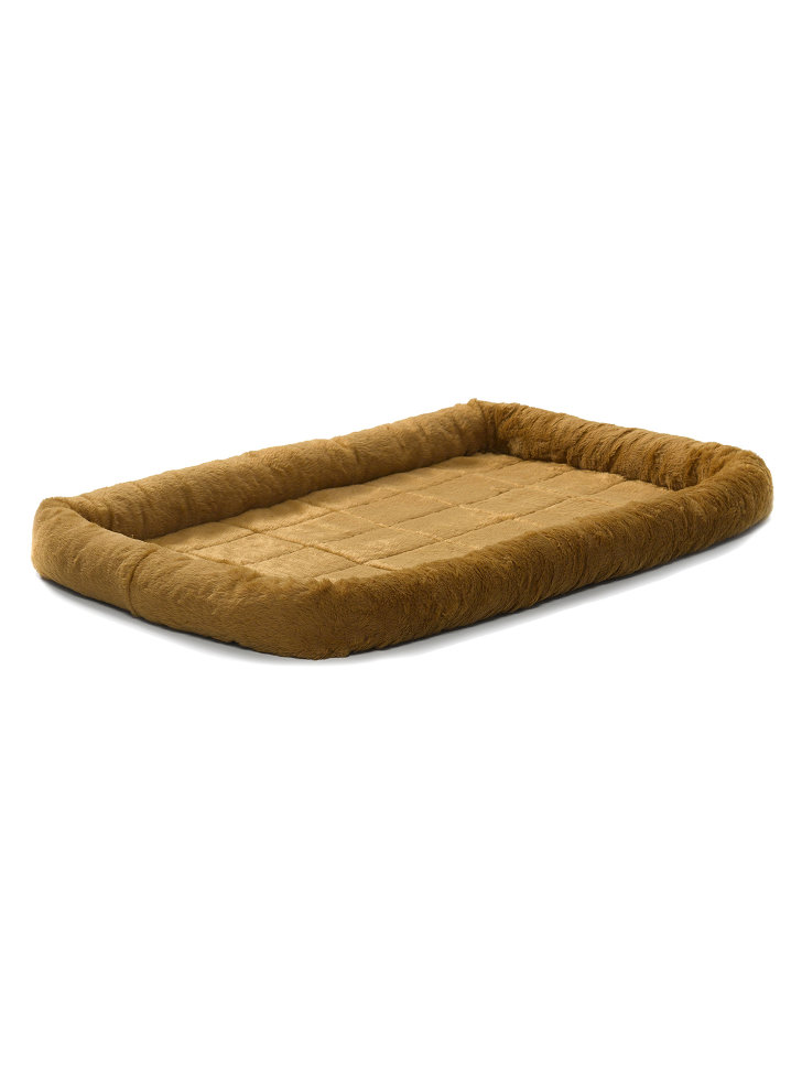 MidWest лежанка Pet Bed меховая 76х53 см коричневая