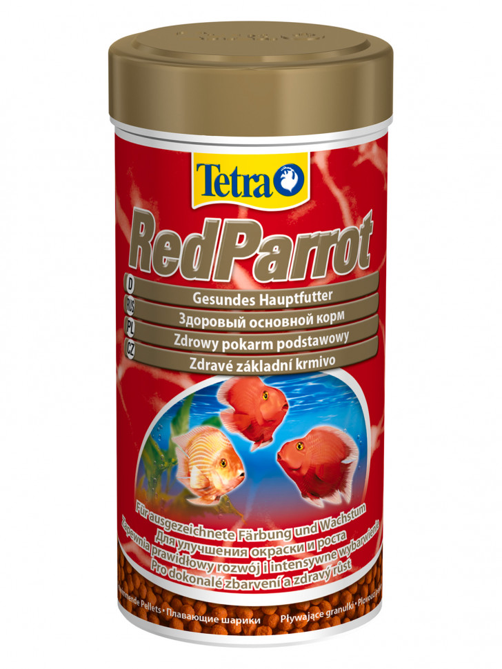 TetraRed Parrot корм для красных попугаев в шариках