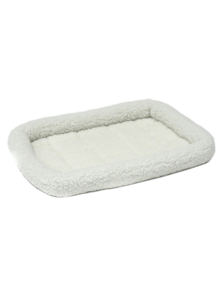 MidWest лежанка Pet Bed флисовая 55х33 см белая