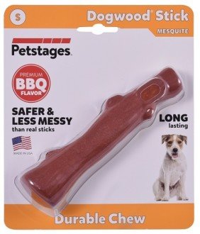 Petstages игрушка для собак Mesquite Dogwood с ароматом барбекю 