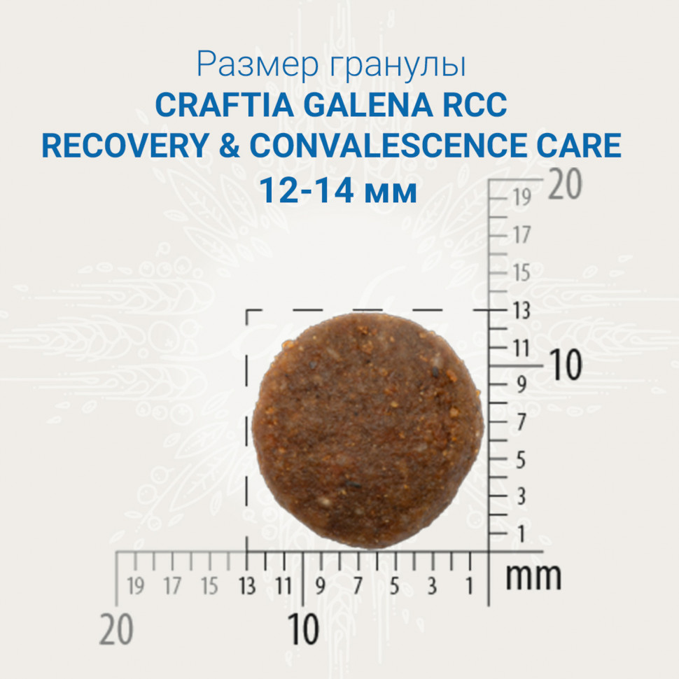 Ветеринарная диета CRAFTIA GALENA DOG RECOVERY&CONVALESCENCE CARE РекавериэндКонвалесенс для собак поддержка в период восстановления и реабилитации