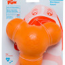 West Paw Zogoflex игрушка для собак Tux S 10 см под лакомства оранжевый
